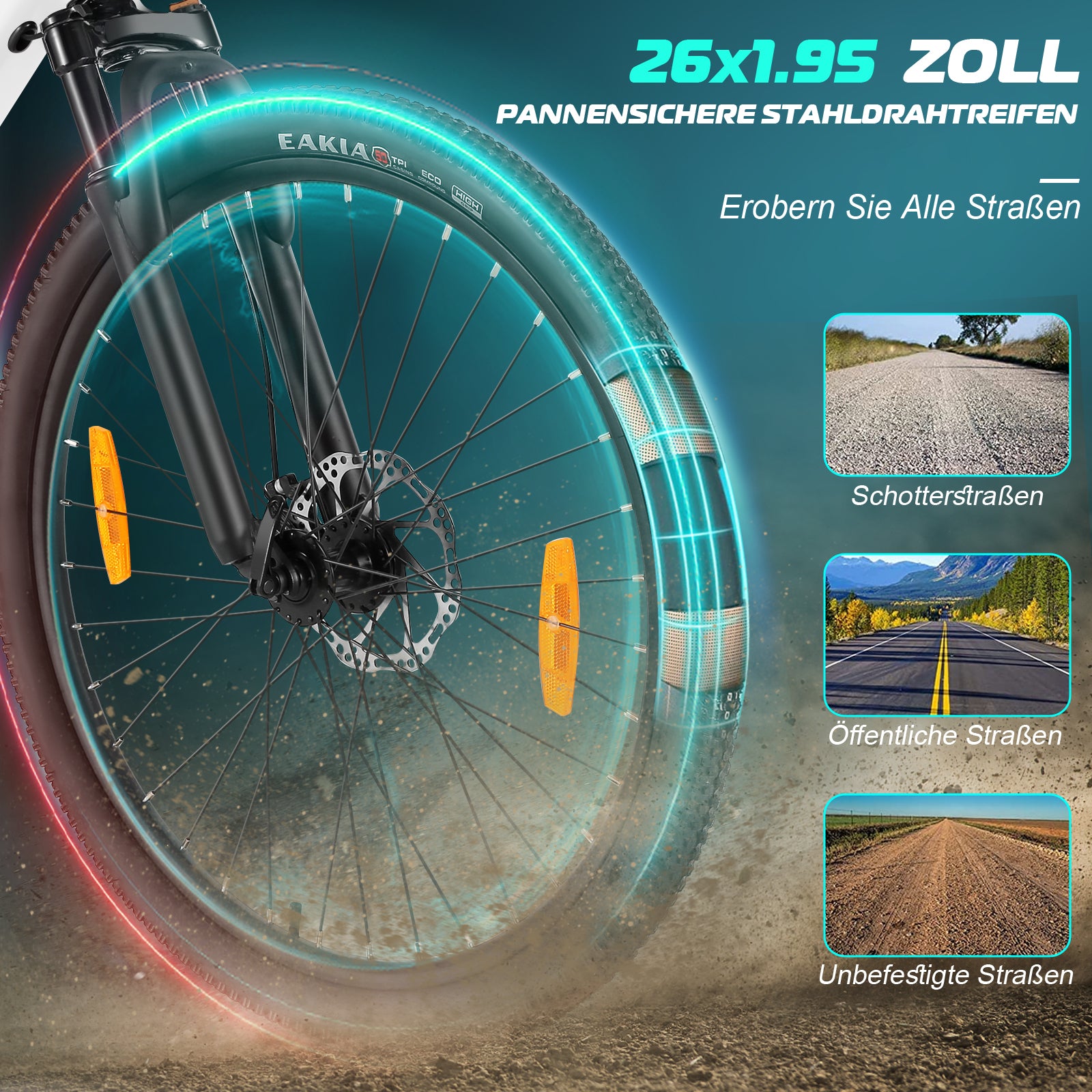 Vivi Electric Bike Commuter Hardtail Electric Mountain Bike