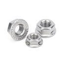 VIVI Bike Universal Flange Nut M12-1.75mm Serrated Hex Nuts